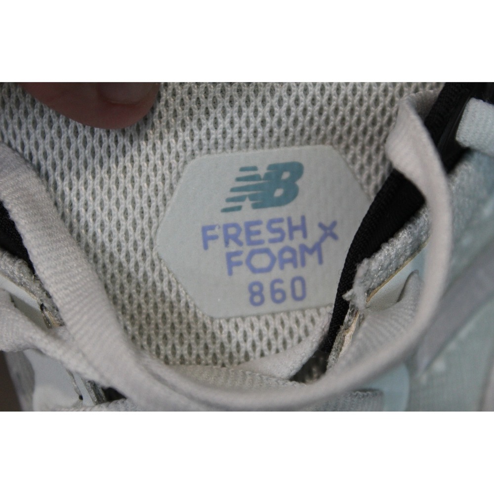 New Balance Fresh Foam 860 v11 Womens Running Shoes Grey Black Silver W860B11 8 - Picture 3 of 9